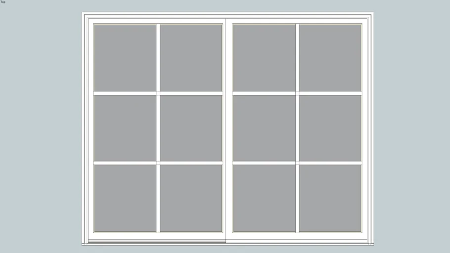 Infinity Insert Glider Window | 3D Warehouse