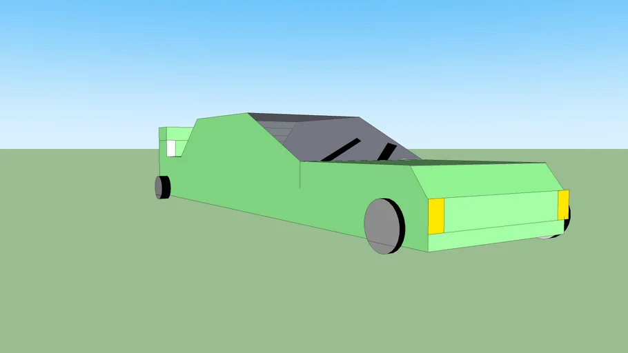 a very basic car | 3D Warehouse