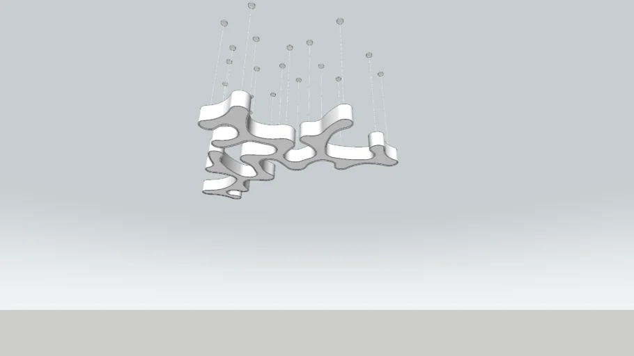 Vibia Ameba 18 Segment Pendant Light