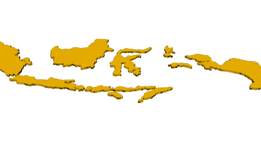 Peta Indonesia, Indonesian Map