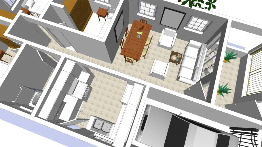 CASA 1 NIVEL 83m2