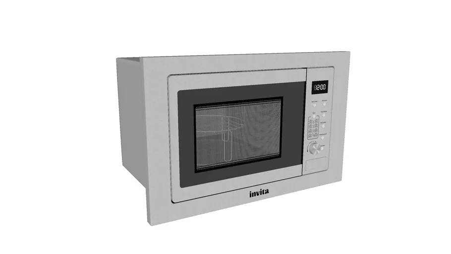 MICRO-ONDAS INVITA INOX 23L BUILT-IN
