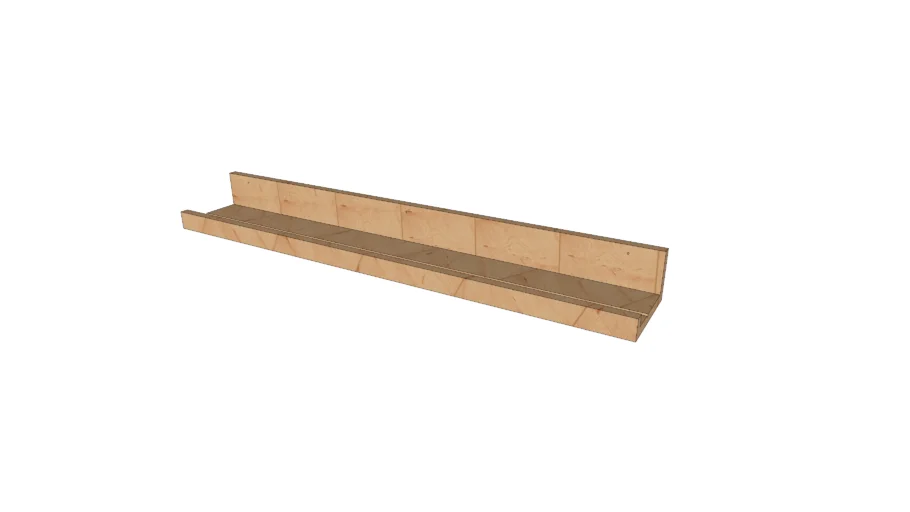 IKEA MÅLERÅS picture shelf 75cm