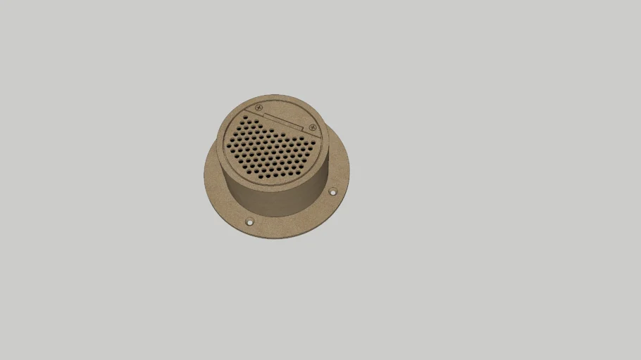 Jay R. Smith Mfg. Co. Downspout with Hinged Cover, #1775