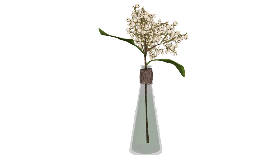 Vaso com flores