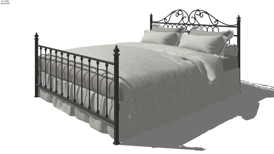 Cama Ferro 160x200cm