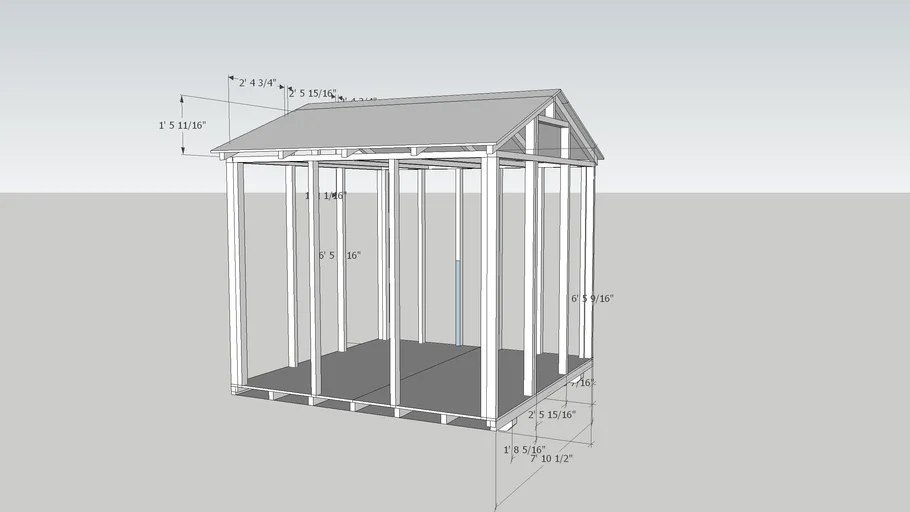 STORAGE SHED | 3D Warehouse