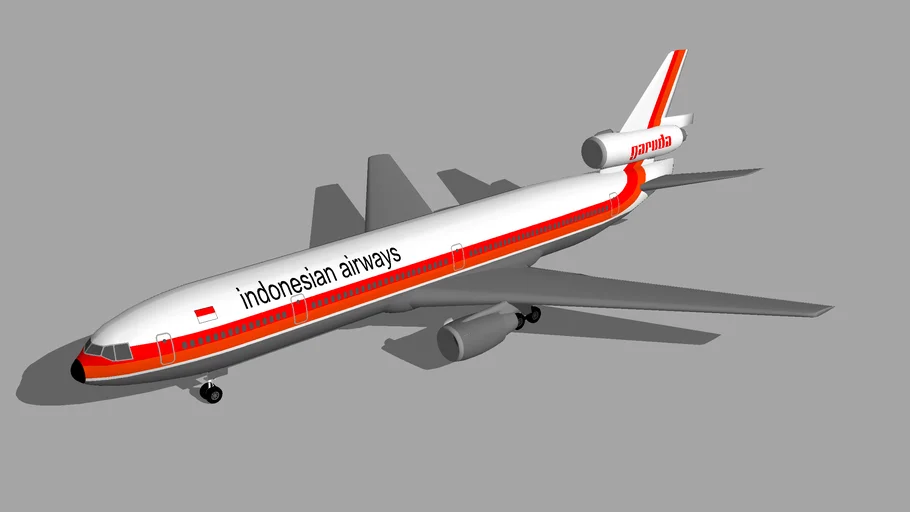 Garuda Indonesia McDonnell Douglas DC-10 2
