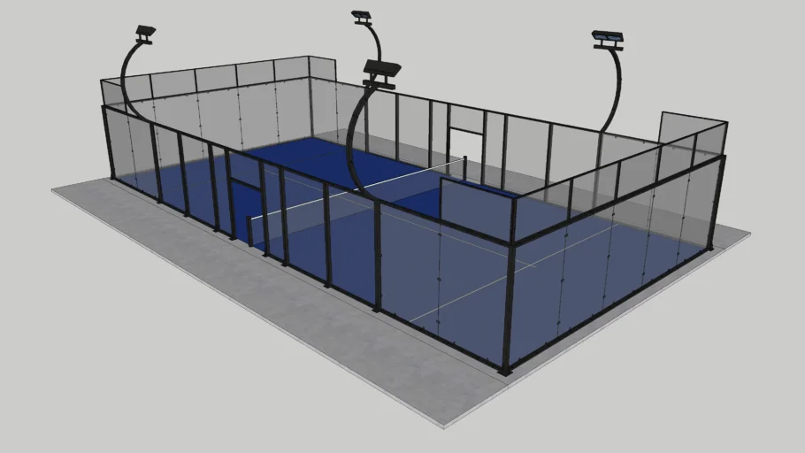 cancha padel panoramica