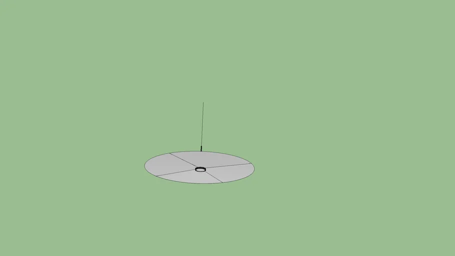 Lily acoustic lamp abstracta