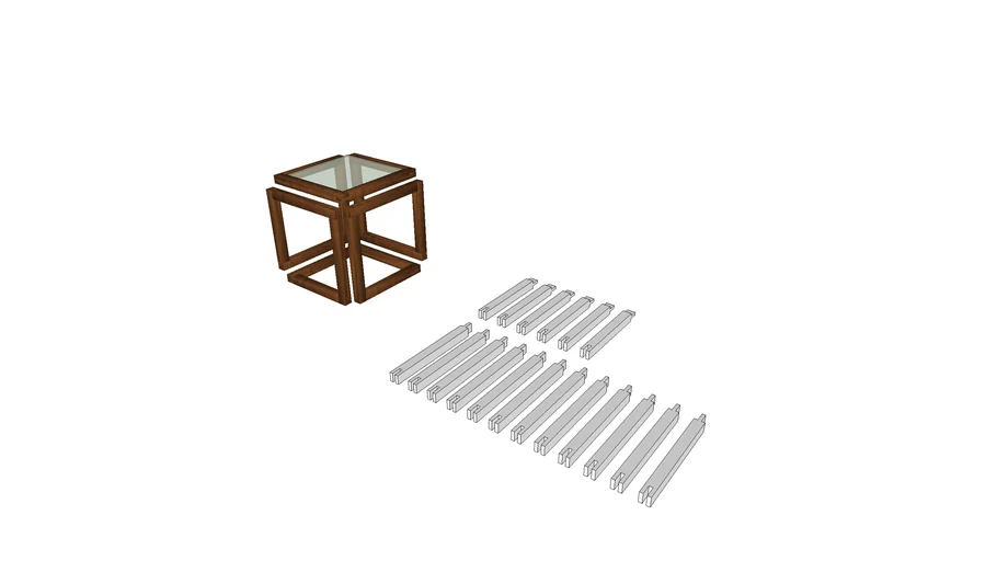 Infinity Cube Table
