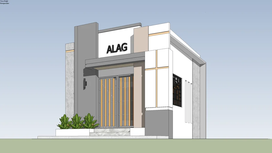 Modern Mausoleum 5m x 5m