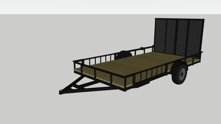 7x14 Utility Trailer