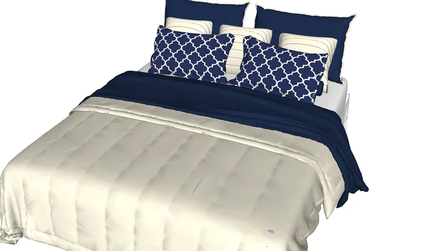 Cama Casal Arrumada