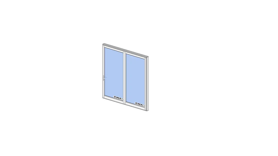 AWS Dynamic bifold door two leaf