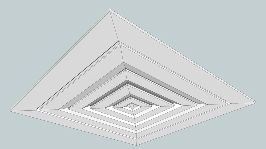2x2 HVAC DIFFUSER