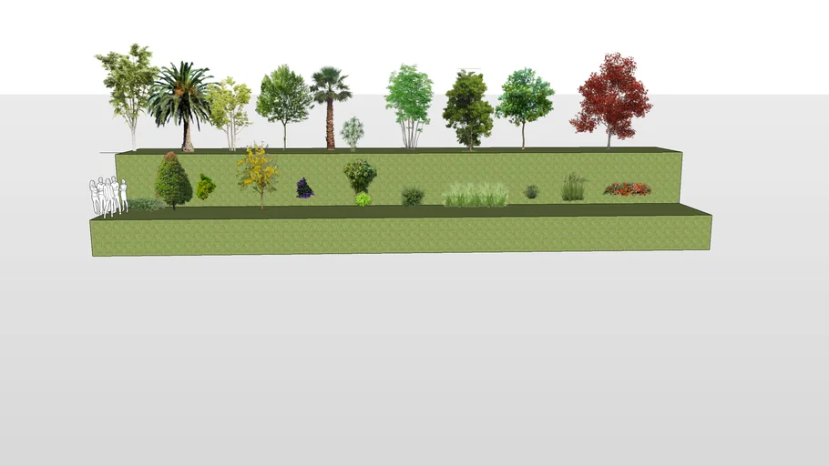 ARVORES 2D - TREES COLLECTION - SIEL