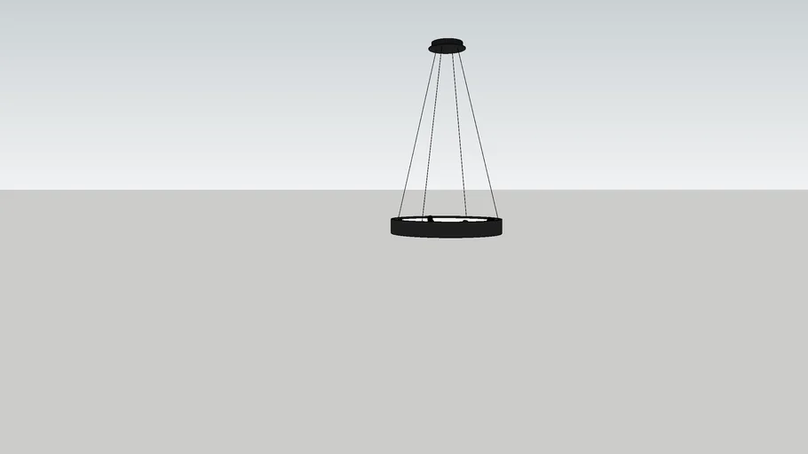 Round LED pendant Denis
