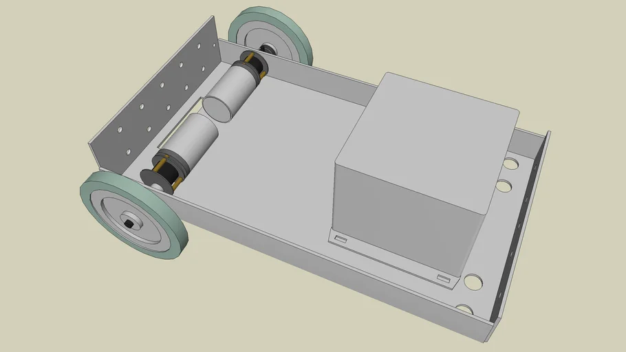 University of Glasgow - Electronics & Electrical Engineering 3rd Year Project: Robot Chassis