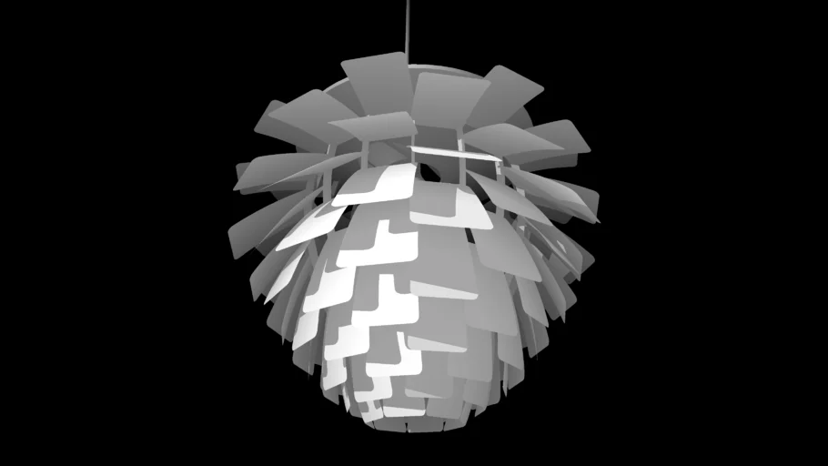lamp pine cone