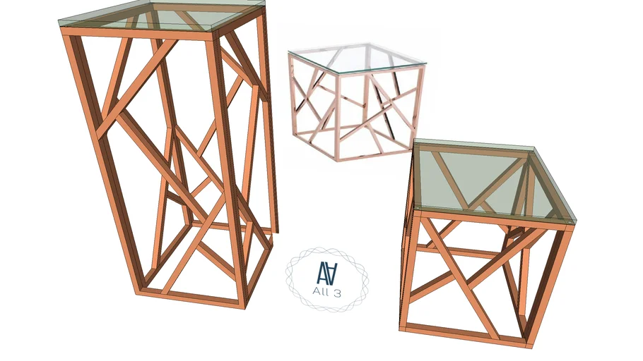 Mesa de canto Bronze - M1/M2 - ALL3