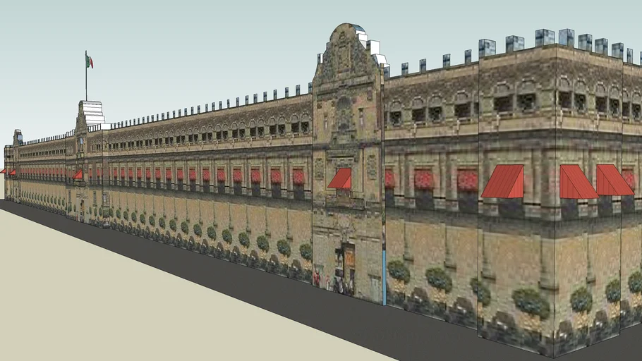 palacio nacional, ciudad de mexico