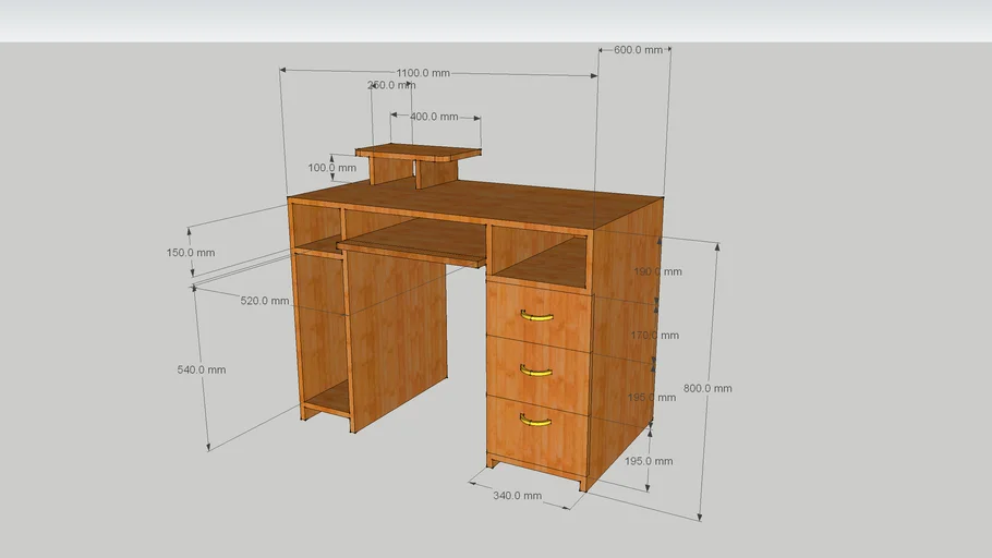 Computer table