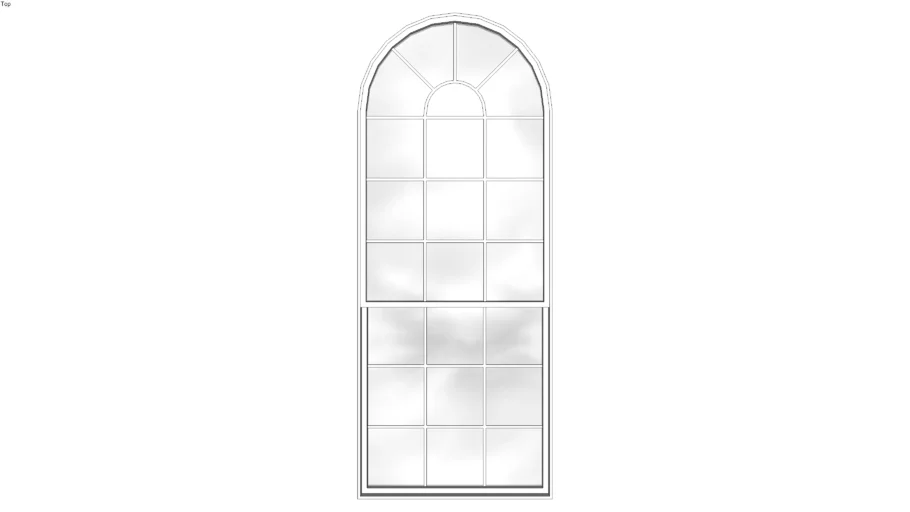 3',7'6' arched window | 3D Warehouse