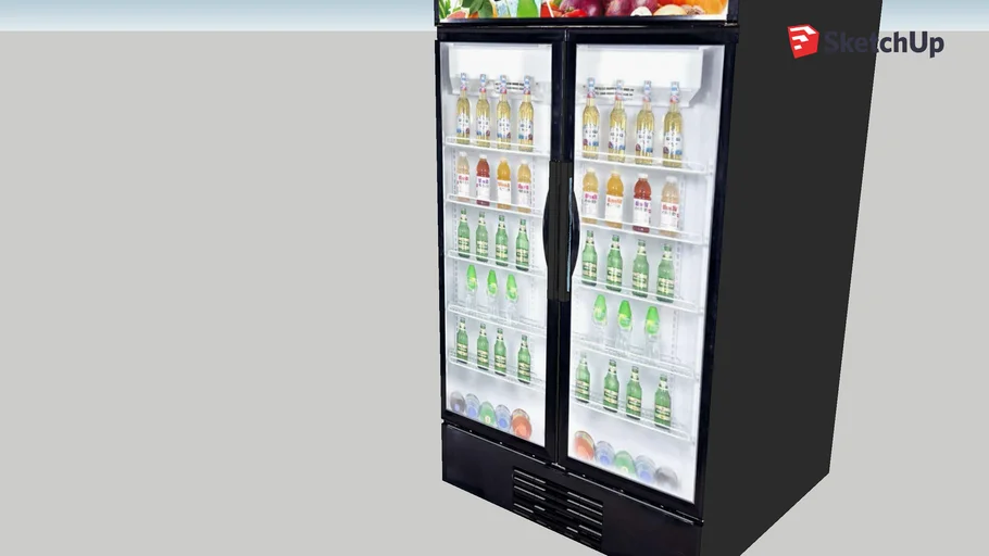 display fridge