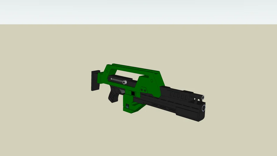 Pulse Rifle | 3D Warehouse