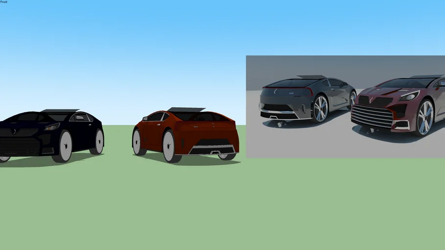 Carros + Conf. Vray