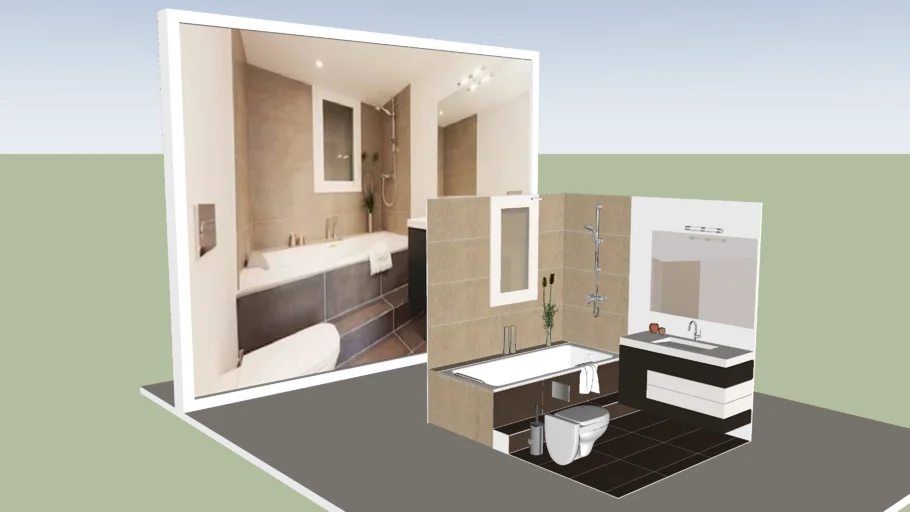 Modern Bathroom - Baño Moderno
