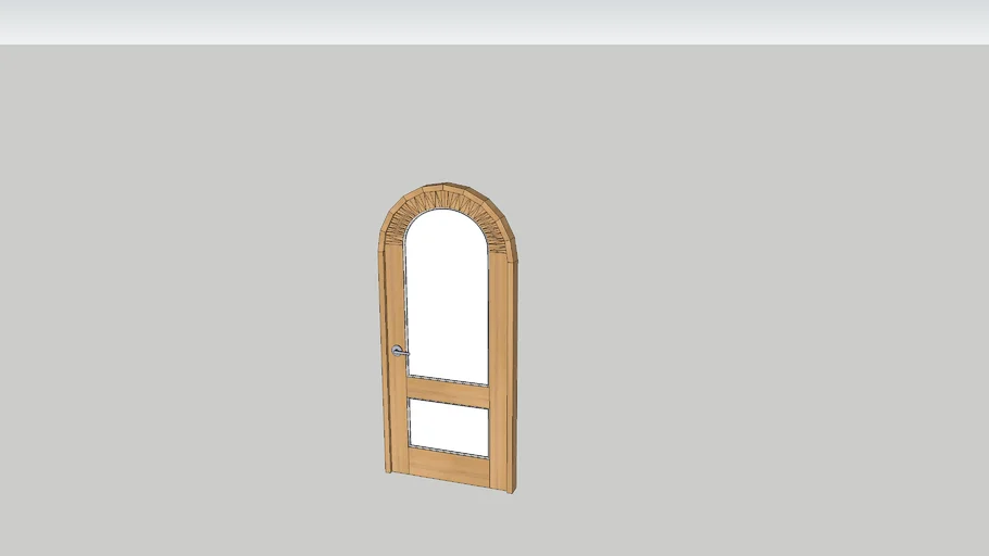 Arch Top Door