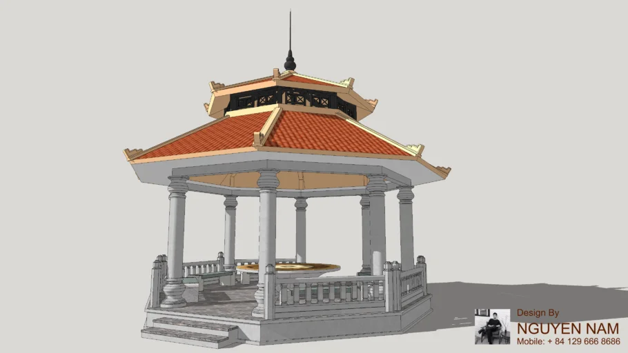 LẦU BÁT GIÁC - PAGODA 
