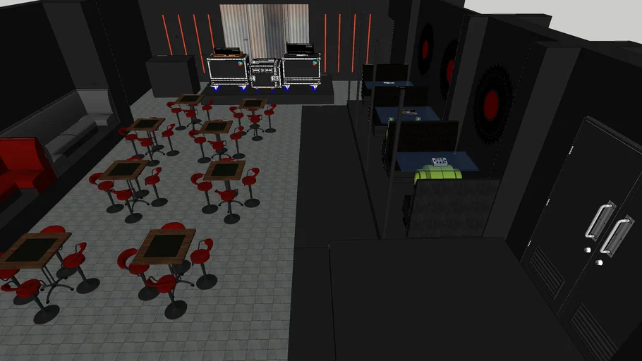 Small Nightclub Interior
