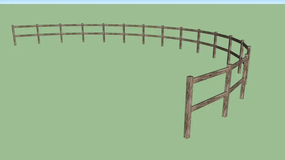 wood fence