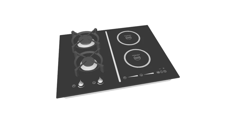Gas stove + INDUCTION