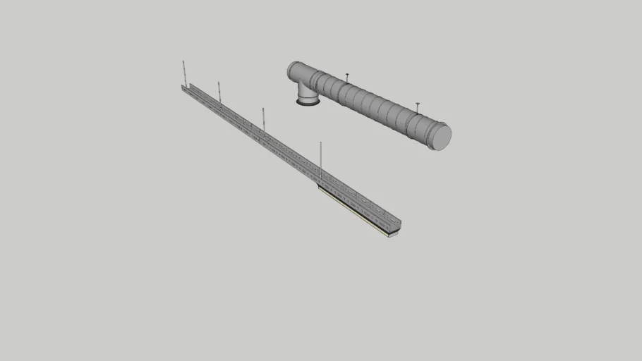 Open ceiling components