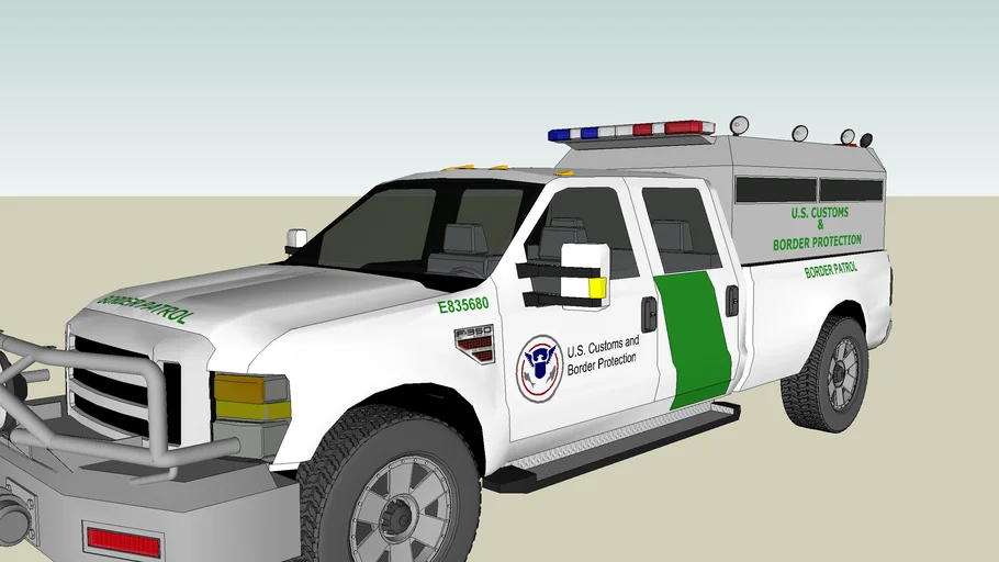 NEW BORDER PATROL FORD F-350