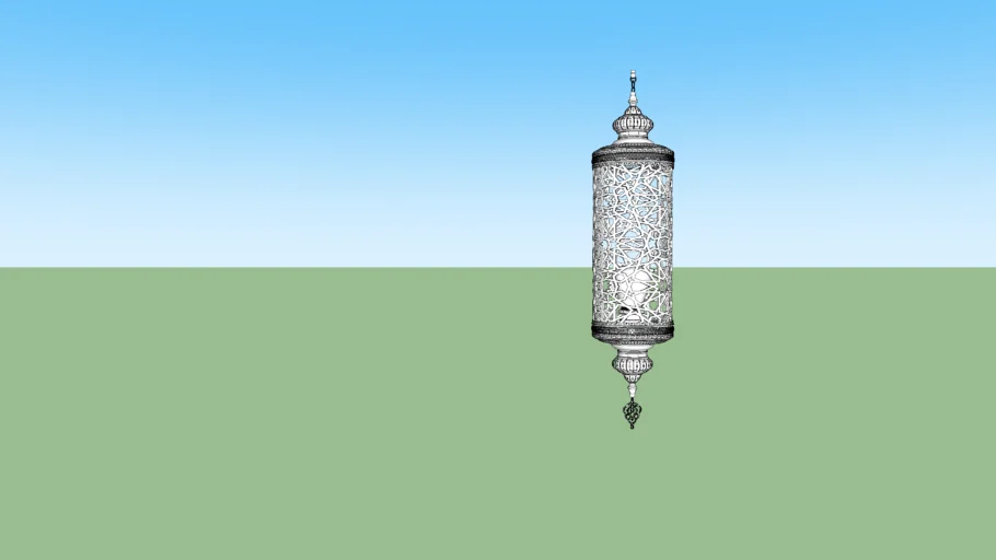 Moroccan wall light