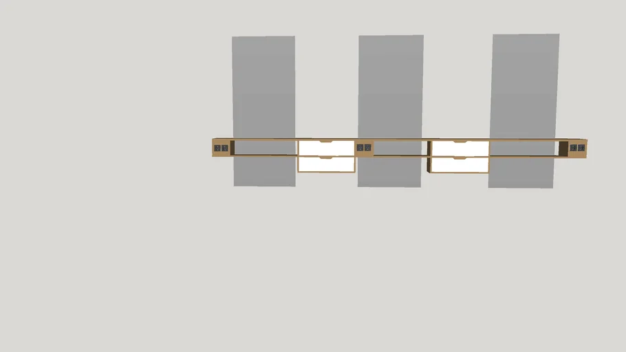 HAIR SALON MIRROR FURNITURE