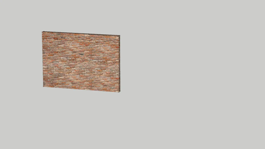 Exposed brick wall