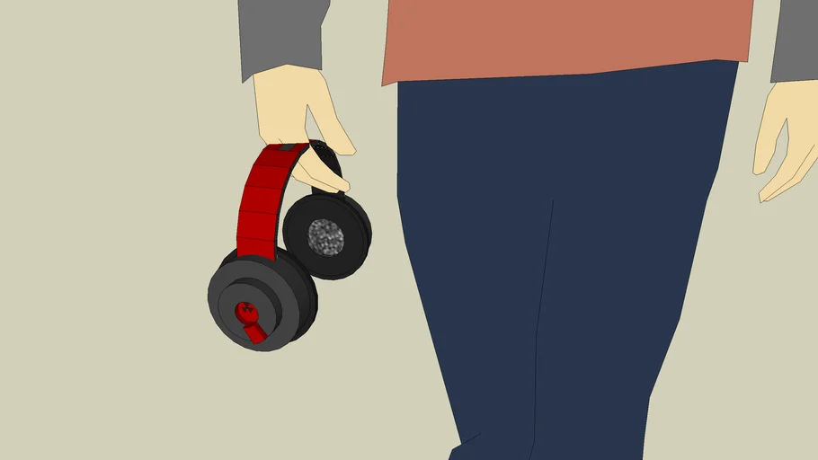 Red Toxic Headphones