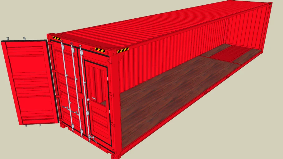 Iso Shipping Container Drawings Iso Container Floor Plans | Joy Studio