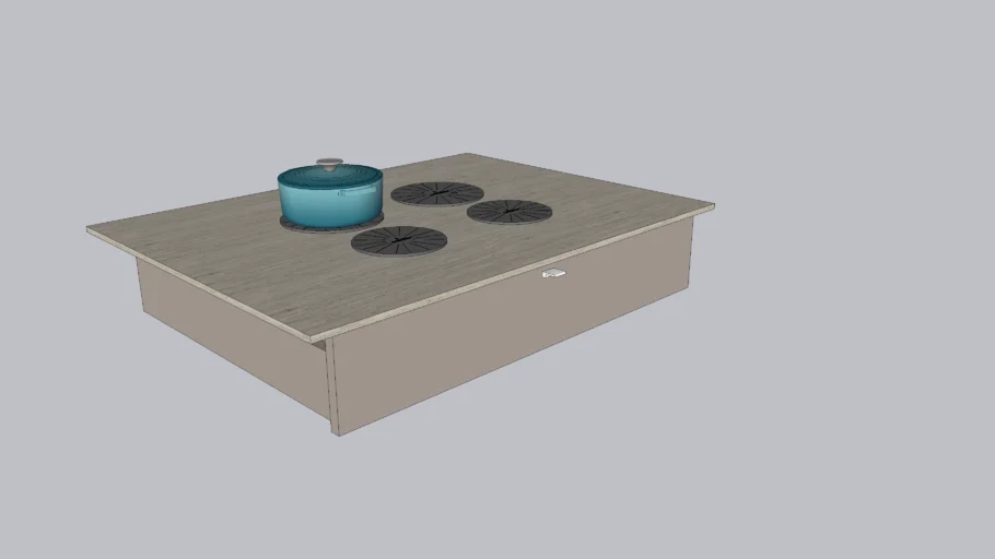 InvisaCook - 4 Burner - instalado