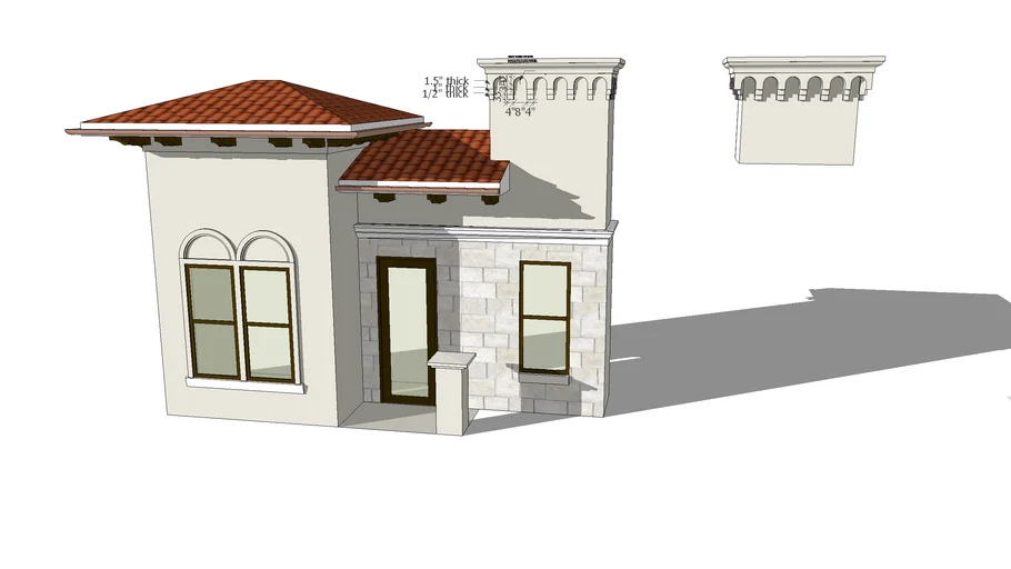 Mock Up for building