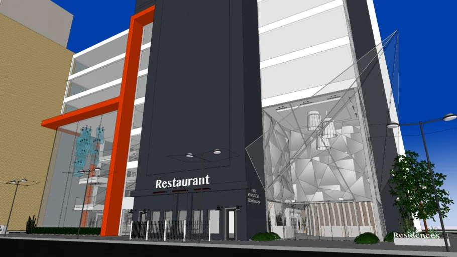 Office and Residential Tower - The Pinnacle | 3D Warehouse