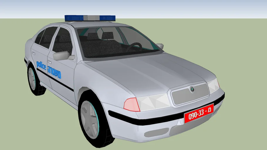 Israel Police Car