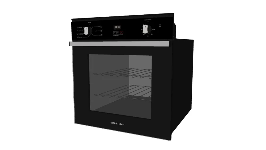 Forno elétrico de embutir Brastemp BOC84