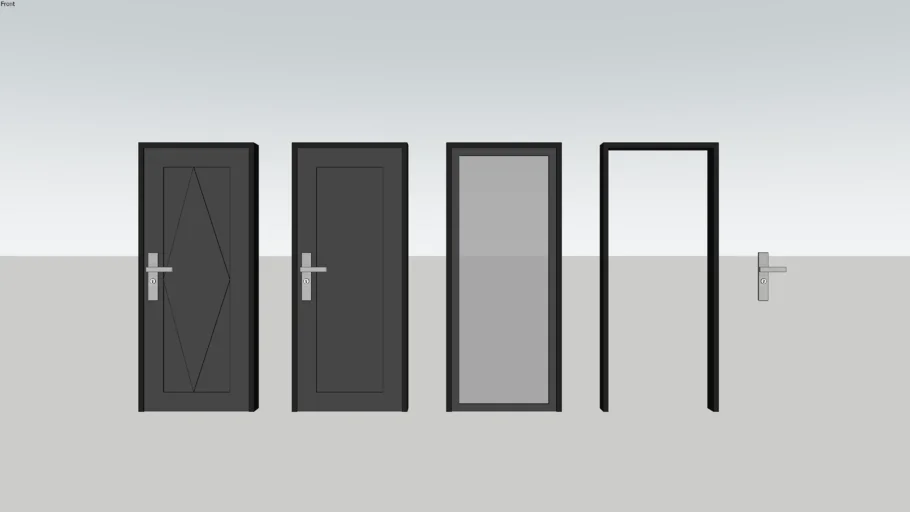 pintu minimalis